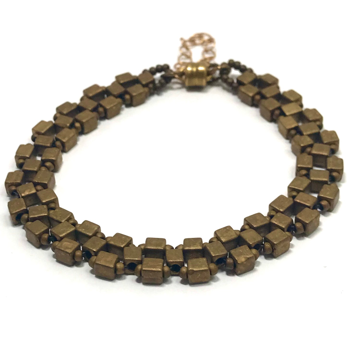Brass Flat Minimalist Bracelet