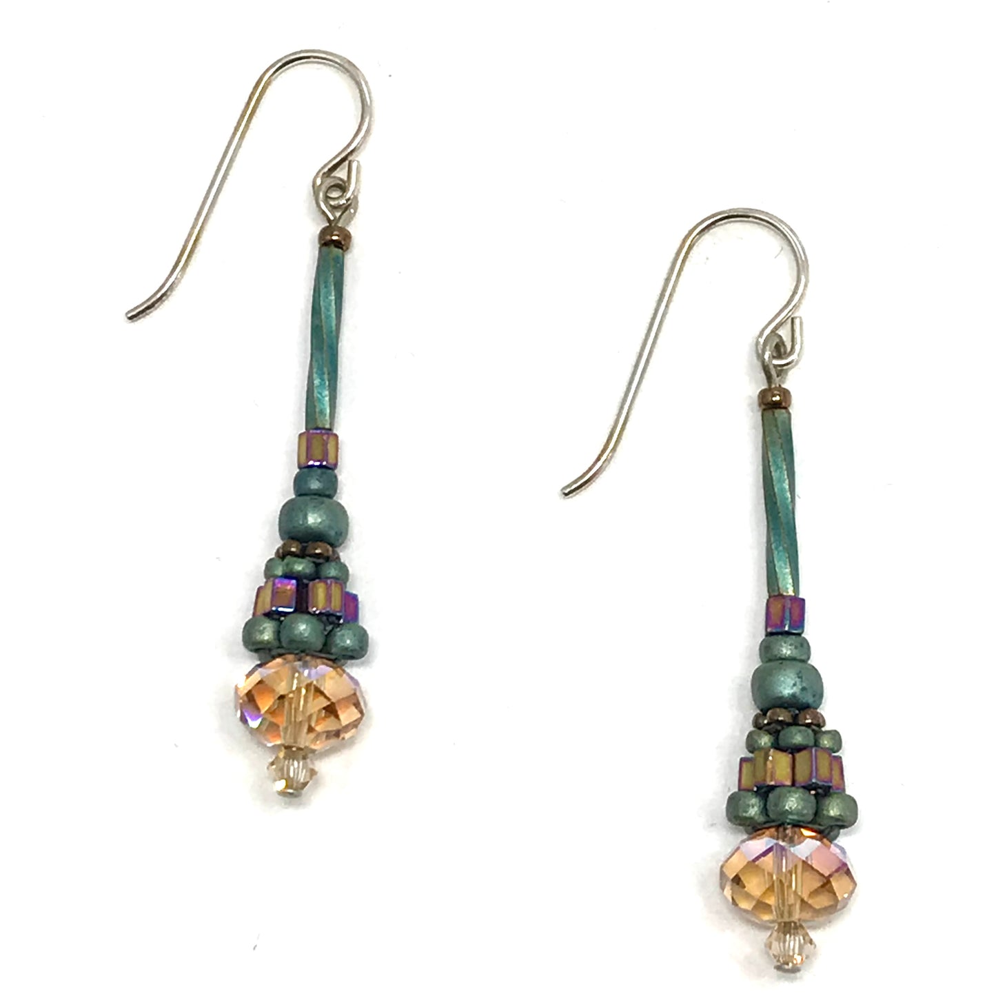 Patina Stick Earrings