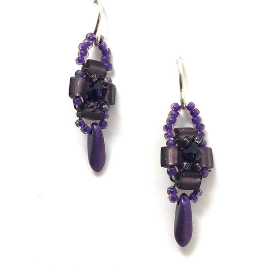 Purple Square with Drop