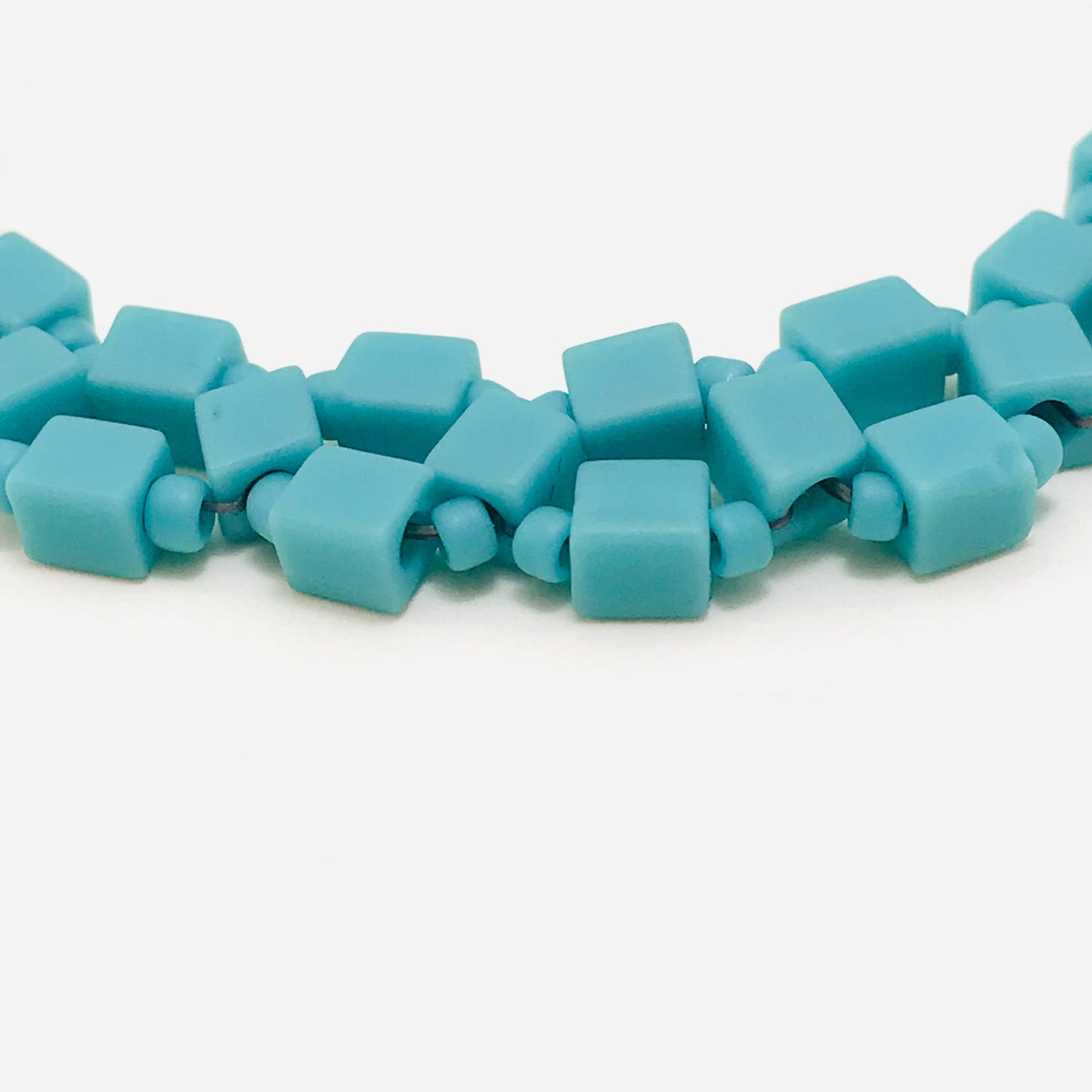 Turquoise Flat Minimalist Bracelet